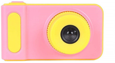 BabyTiger Mini Digital Camera for Kids with Expandable Memory - Blue/Yellow Kids Camera Point & Shoot Camera(Pink-Yellow)