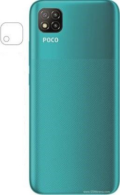 RUNEECH Back Camera Lens Glass Protector for POCO C3(Pack of: 1)