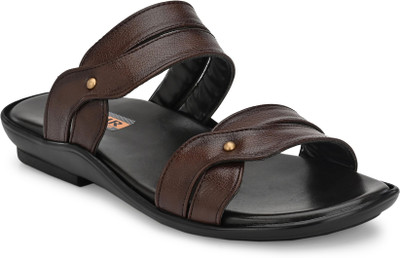 elixir Men Sandals(Brown , 10)