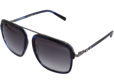 TOMMY HILFIGER Rectangular Sunglasses(For Men & Women, Grey)