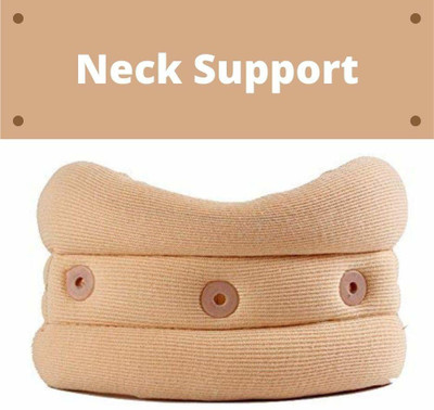 AASH ISURGICAL Soft Cervical Collar Adjustable Neck brace With Support Relieves Pain & Pressure Neck Support(Multicolor)