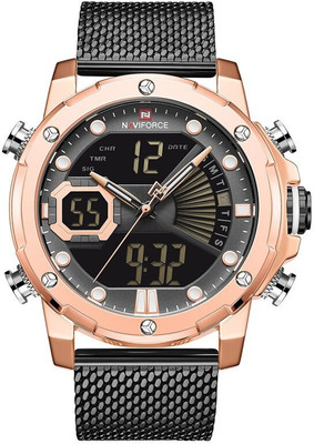 NAVIFORCE NF9172-BKG Analog-Digital Watch  - For Men