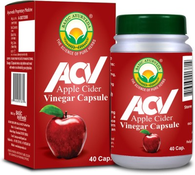 Basic Ayurveda ACV Apple Cider Vinegar Capsule(Pack of 2)