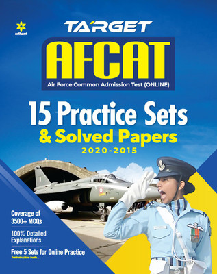 Afcat 15 Practice Sets and Solved Papers 2021(English, Paperback, unknown)