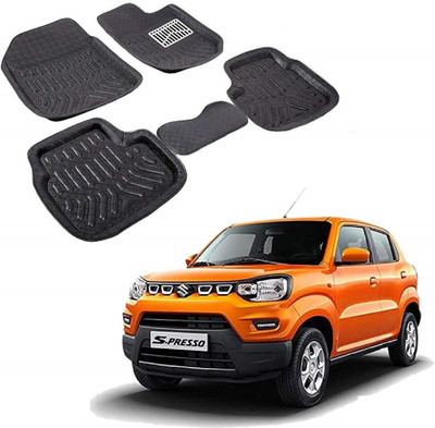 divis Plastic 3D Mat For  Maruti Suzuki S-Presso(Black)