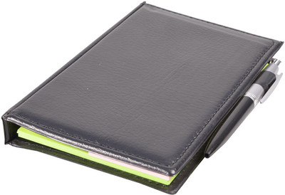 COI Memo Neon and Pink Note Pad Organiser/Memo Notebook Holder for Office and Gifting Purpose (Set of 2) Pocket-size Memo Pad UNRULED 50 Pages(Black, Pack of 2)