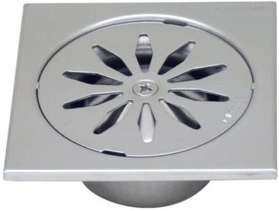 Viking Floor Stainless Steel Push Down Strainer(3.6 cm Set of 1)