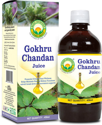 Basic Ayurveda Gokhru Chandan Juice(2 x 450 ml)