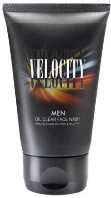 VELOCITY Men Oil Clear  Removes Excess Oil, Sweat & Pollution (Pack of 1) Face Wash(50 g)