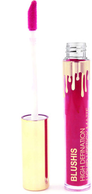 BLUSHIS High Defination Non Transfer Liquid Matte Lipstick(Mgenta, 7 ml)