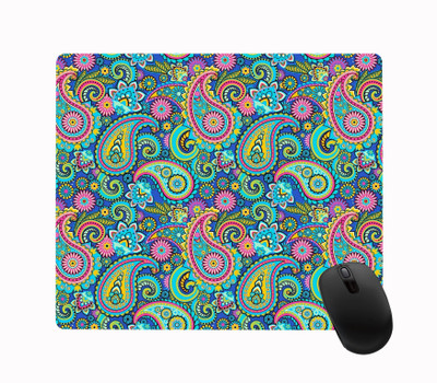 Ashvah Designer Printed Non-Slip Soft Mouse Pad for Optical/Laser Mouse (23cm x 19cm)- 528 Non Slip Base Mousepad(Multicolor)
