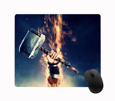 ARTBUG Designer Printed Non-Slip Soft Mouse Pad for Optical/Laser Mouse (23cm x 19cm)- 405 Non Slip Base Mousepad(Multicolor)