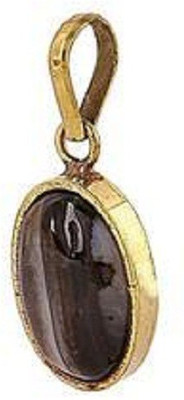 RATAN BAZAAR Sulemani Hakik / Agate stone 7.00 carat stone Natural Lab Certified and Astrological Purpose for unisex Gold-plated Agate Stone Pendant