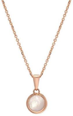 Jaipur Gemstone Pearl Stone Pendant 5.00 carat Pearl / Moti Stone Certified & Asrological Purpose for men & women Gold-plated Pearl Stone Pendant