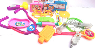 LooknlveSports Doctor Kit Toys for Kids, Doctor Kit Pretend Play Doctor Play-Set Medical Carry case Nurses Toy Set Fun Toy Gift Early Education for Kids