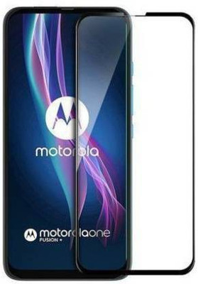 GLOBALCASE Edge To Edge Tempered Glass for MOTOROLA ONE FUSION PLUS(Pack of 1)