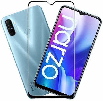 HQ Protection Edge To Edge Tempered Glass for Realme narzo 20a(Pack of 1)