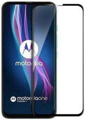 GLOBALCASE Edge To Edge Tempered Glass for MOTOROLA ONE FUSION PLUS(Pack of 1)