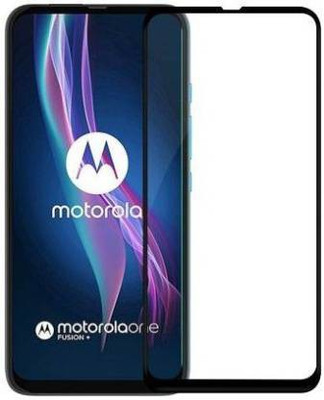 GLOBALCASE Edge To Edge Tempered Glass for MOTOROLA ONE FUSION PLUS(Pack of 1)
