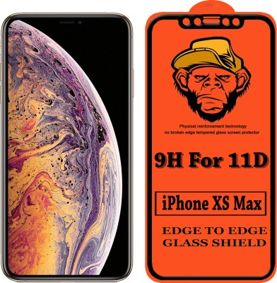 CRodible Edge To Edge Tempered Glass for Apple iPhone XS Max(Pack of 1)