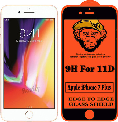 CRodible Edge To Edge Tempered Glass for Apple iPhone 7 Plus(Pack of 1)