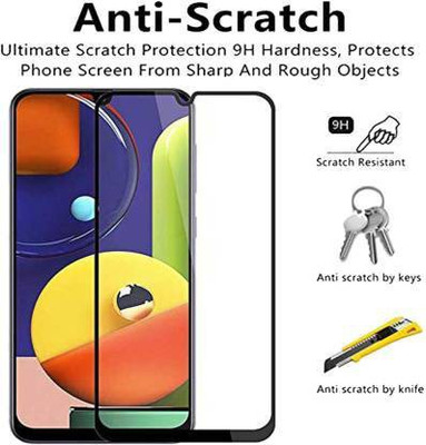 kentop Edge To Edge Tempered Glass for SAMSUNG GALAXY M10s(Pack of 1)