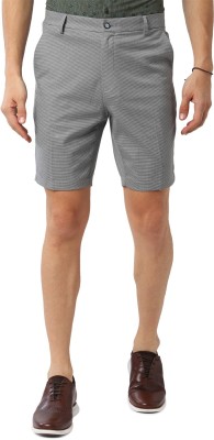 PETER ENGLAND Solid Men Grey Beach Shorts