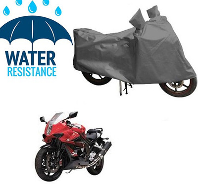 RPSENTTERPR Waterproof Two Wheeler Cover for Hyosung(GT650R, Grey)