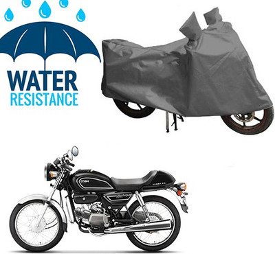 saanvi Waterproof Two Wheeler Cover for Hero(Splendor Pro Classic, Grey)
