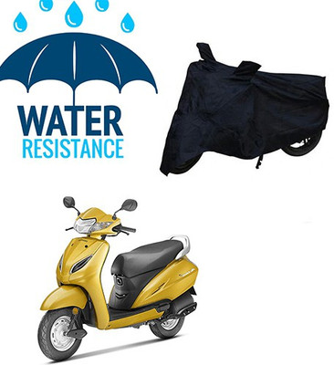 RPSENTTERPR Waterproof Two Wheeler Cover for Honda(Activa 5G, Black)