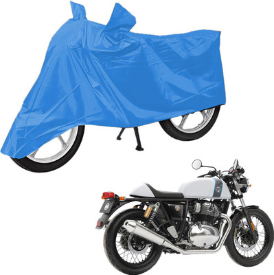 UrbanLifesylers Two Wheeler Cover for Royal Enfield(Continental GT, Blue)