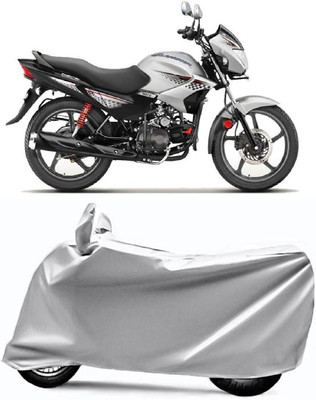 V VINTON Two Wheeler Cover for Hero(Glamour, Silver)