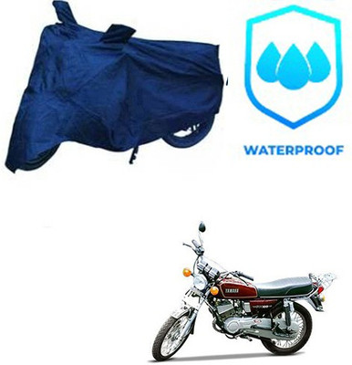Motoren Waterproof Two Wheeler Cover for Yamaha(RX 100, Blue)