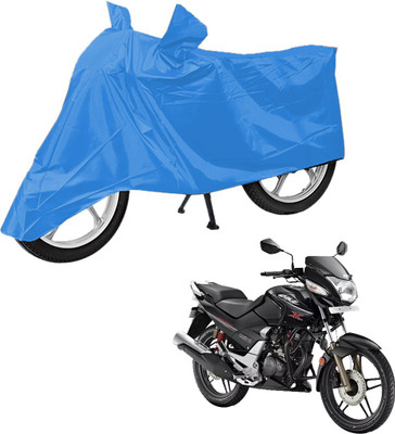 UrbanLifesylers Two Wheeler Cover for Hero(CBZ Extreme, Blue)