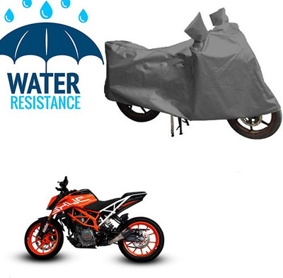 RPSENTTERPR Waterproof Two Wheeler Cover for KTM(Duke 390, Grey)