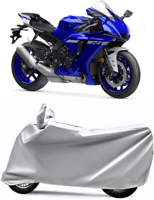 V VINTON Two Wheeler Cover for Yamaha(YZF R1, Silver)