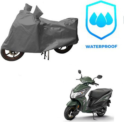 RPSENTTERPR Waterproof Two Wheeler Cover for Honda(Deo, Grey)