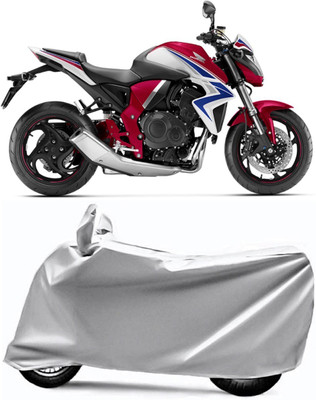 V VINTON Two Wheeler Cover for Honda(CB 1000R, Silver)