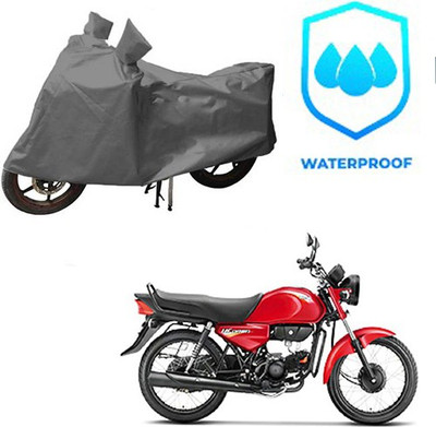 RPSENTTERPR Waterproof Two Wheeler Cover for Hero(CD Dawn, Grey)