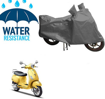 RPSENTTERPR Waterproof Two Wheeler Cover for Piaggio(Vespa SXL, Grey)
