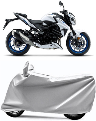 V VINTON Two Wheeler Cover for Suzuki(GSX-S750, Silver)