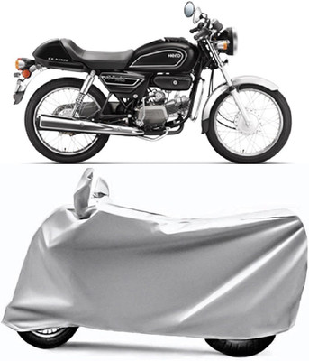 PVSTAR Two Wheeler Cover for Hero(Splendor Pro Classic, Silver)