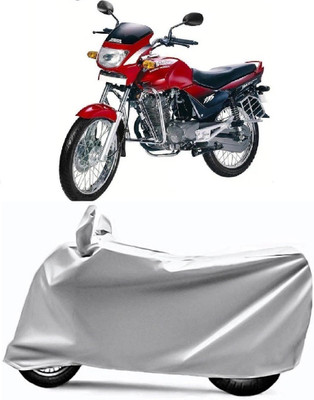 PVVSTAR Two Wheeler Cover for Hero(Ambition, Silver)