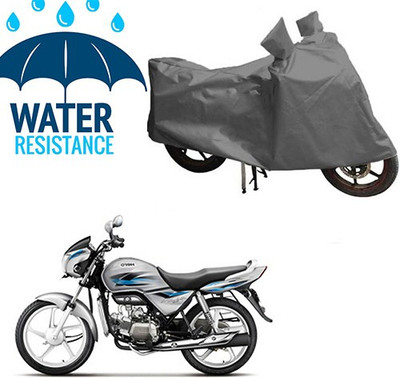 RPSENTTERPR Waterproof Two Wheeler Cover for Hero(Splendor Pro, Grey)