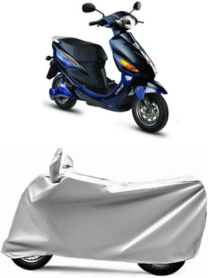 V VINTON Two Wheeler Cover for Hero(Electric Cruz, Silver)