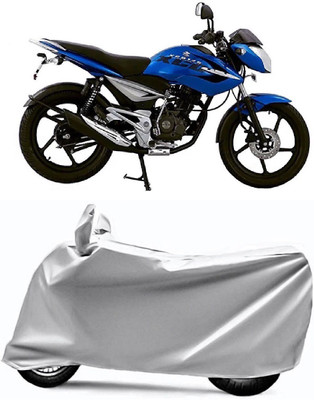 V VINTON Two Wheeler Cover for Bajaj(XCD 125cc, Silver)