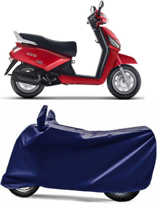 Swarish Two Wheeler Cover for Mahindra(Gusto, Blue)