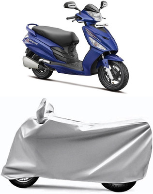 V VINTON Two Wheeler Cover for Hero(Maestro, Silver)