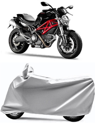 PPVSTAR Two Wheeler Cover for Ducati(Monster 796 S2R, Silver)