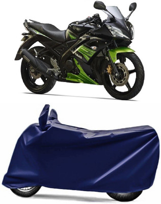 Swarish Two Wheeler Cover for Yamaha(YZF R15 S, Blue)